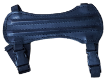 Armschutz Fashion CLIP AMBRIORIX Glattleder black für Kinder 14 cm