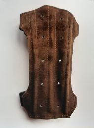 Armschutz BowBi HUNTER CLIP Wildleder 19 cm brown