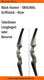 Recurve BLACK HUNTER ORIGINAL Griffstück Riser