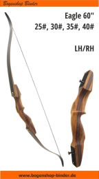 Recurve Take Down Bogen Eburon EAGLE Jagdrecurve
