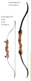 Recurve Ragim MATRIX EVO Junior  BROWN 48, 54, 58 Zoll 10 - 30 lbs
