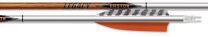 Carbon Pfeil EASTON Holzoptik LEGACY 34" mit Nocke, Insert und naturbefiedert