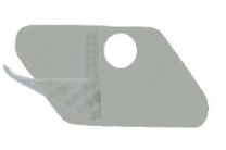 Pfeilauflage Plastik Hunter Start weiss  