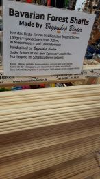 Holzschaft Fichte 5/16 barreln mit wiegen Bayerische Bergfichte