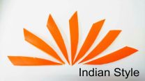 Feder gestanzt alle Farben INDIAN STYLE Naturfedern rw