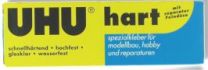 Kleber Uhu Hart Tube 125g Spezialkleber für Naturfedern und Spitzen