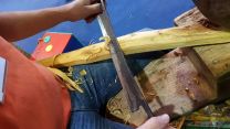 Erlebnis Gutschein Kurs Bogenbaukurs Langbogen Esche Bogen bauen
