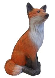 Leitold 3D-Ziel Tier Rotfuchs sitzend red fox