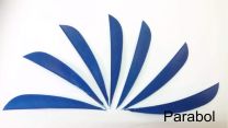 Feder gestanzt alle Farben PARABOL Naturfeder rw