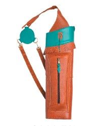 Rückenköcher TB Q 2 Big Indian Turquoise