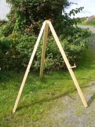 Scheibenständer Profi klappbarer Holzständer NATURE