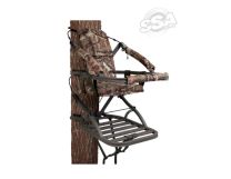 Jagdbedarf Hochsitz Treestand Climber VIPER SD Alu mossy oak 9kg CAMO mit Vollkörpergurt 
