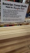 Holzschaft Fichte 5/16 Spine feinsortiert Bayerische Bergfichte
